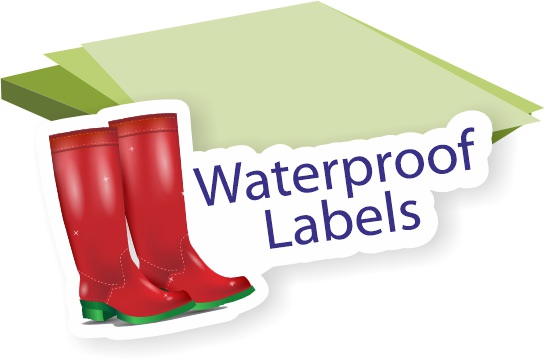 Waterproof Printed Labels Direct From The Printer